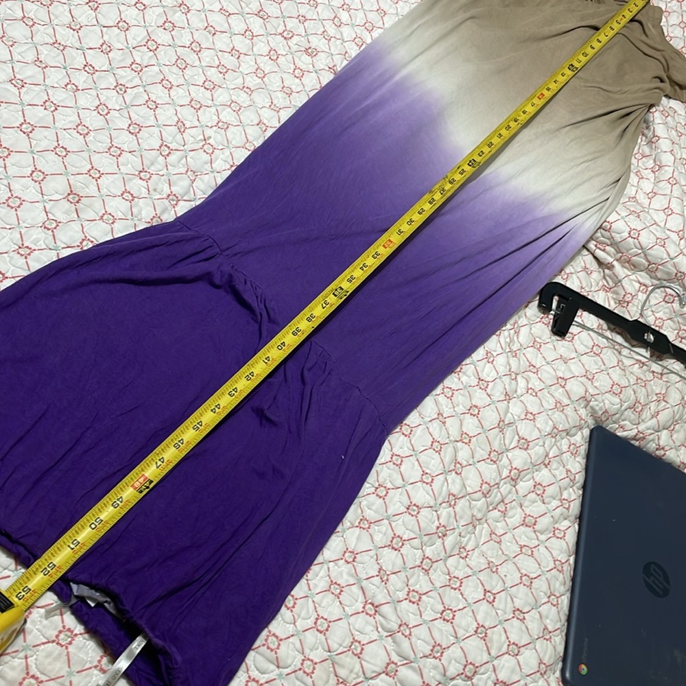 Young fabulous and broke strapless, ombre maxi dress - Picture 7 of 7